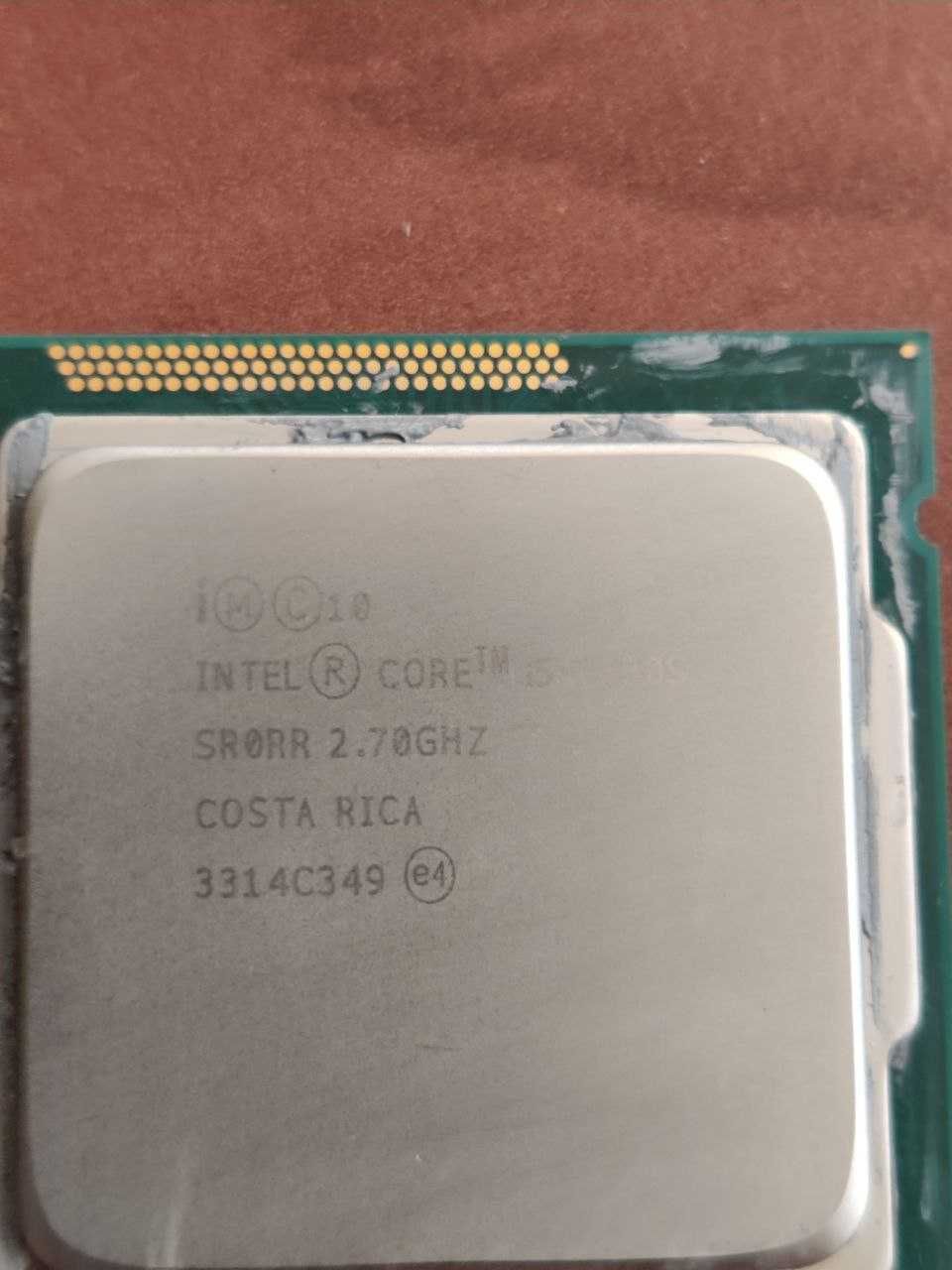 Процесор Intel Core ii5-3330S и крепеж к нему