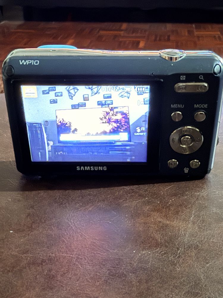 Camera digital samsung WP10 prova d’agua