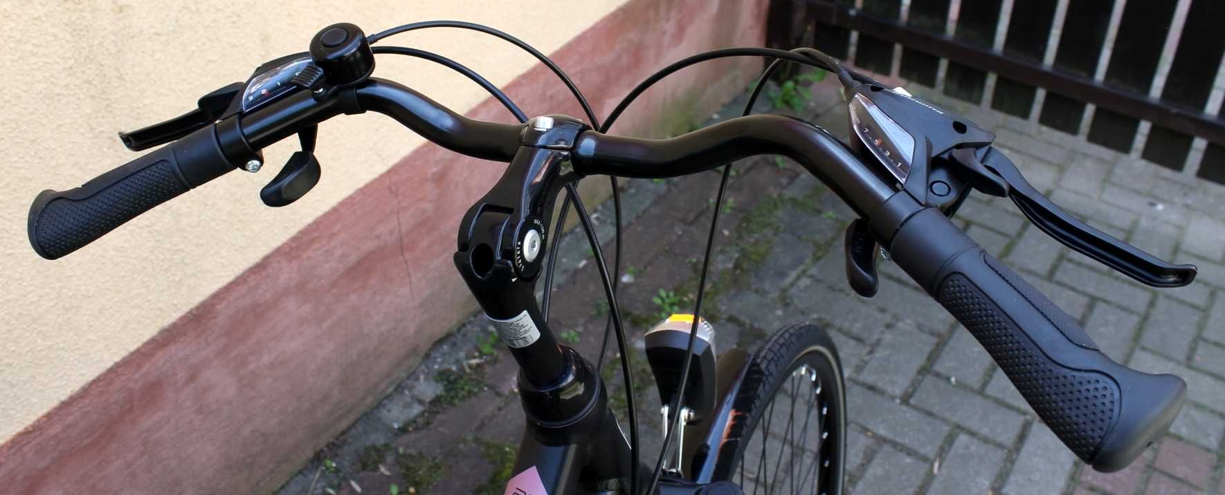 Rower ROMET GAZELA 28" 2 czarno-różowy