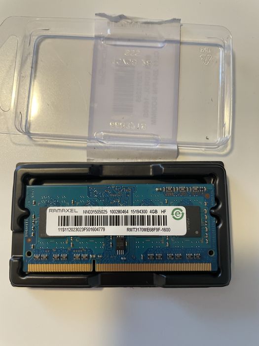 Pamięć RAM Ramaxel 4GB DDR3L SO-DIMM 1600 MHz do laptopa