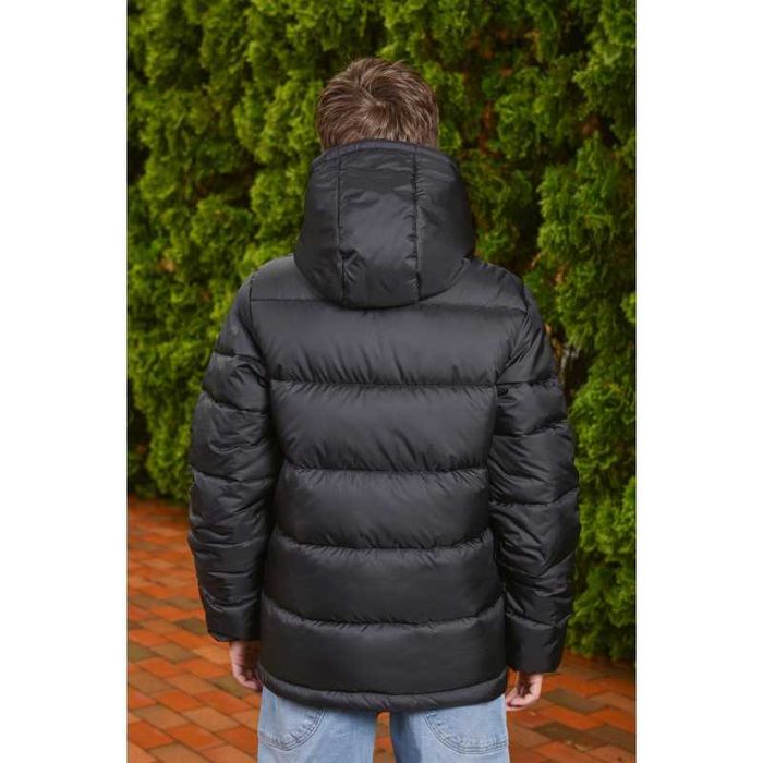 Трендовий зимовий теплий пуховик для хлопців р.36–48 на рости 128–170