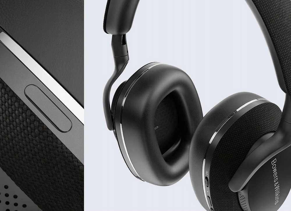 Bowers & Wilkins PX7 S2e Słuchawki bezprzewodowe nauszne BT 5.2 Czarne