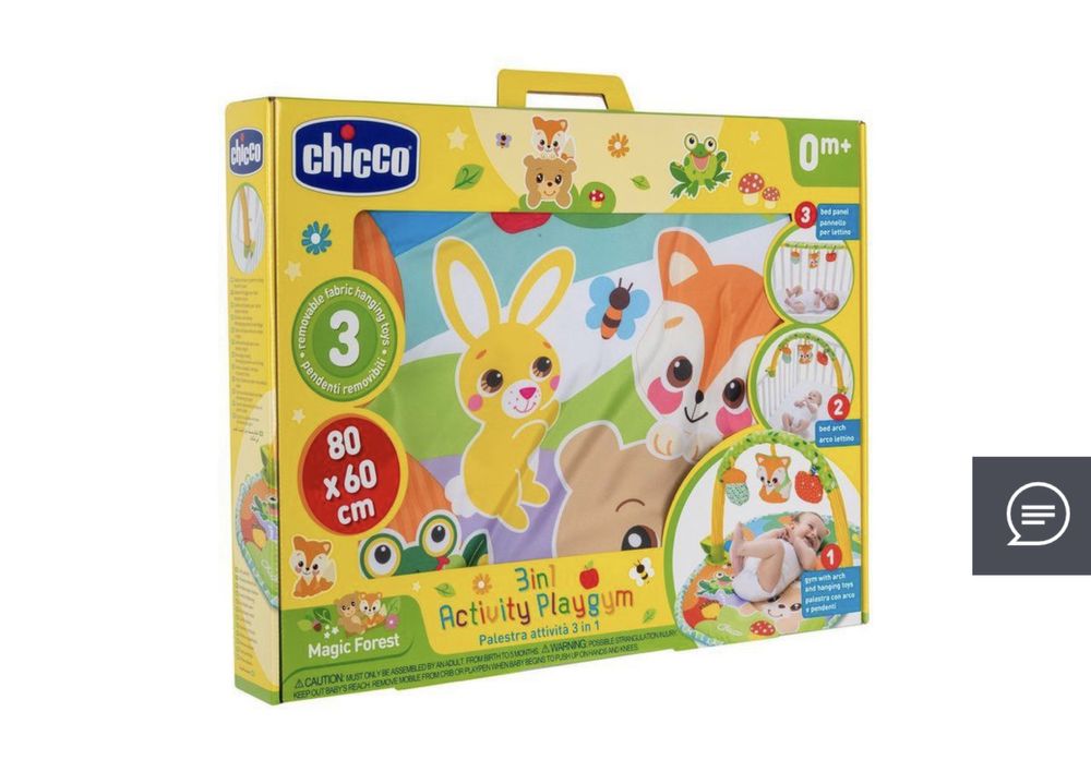 Ginásio para bebé 3 em 1 Chicco