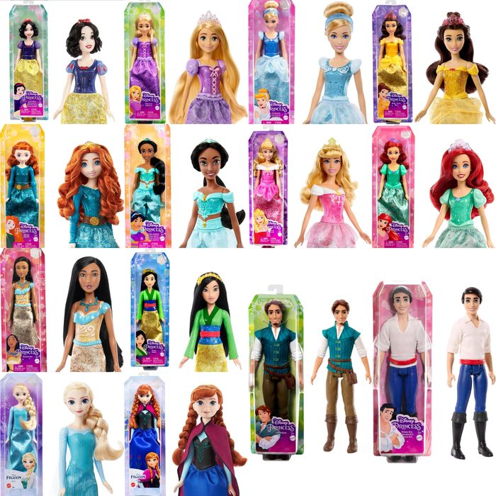 Mattel Disney Princess ляльки принцеси дісней frozen Ерік Флінн