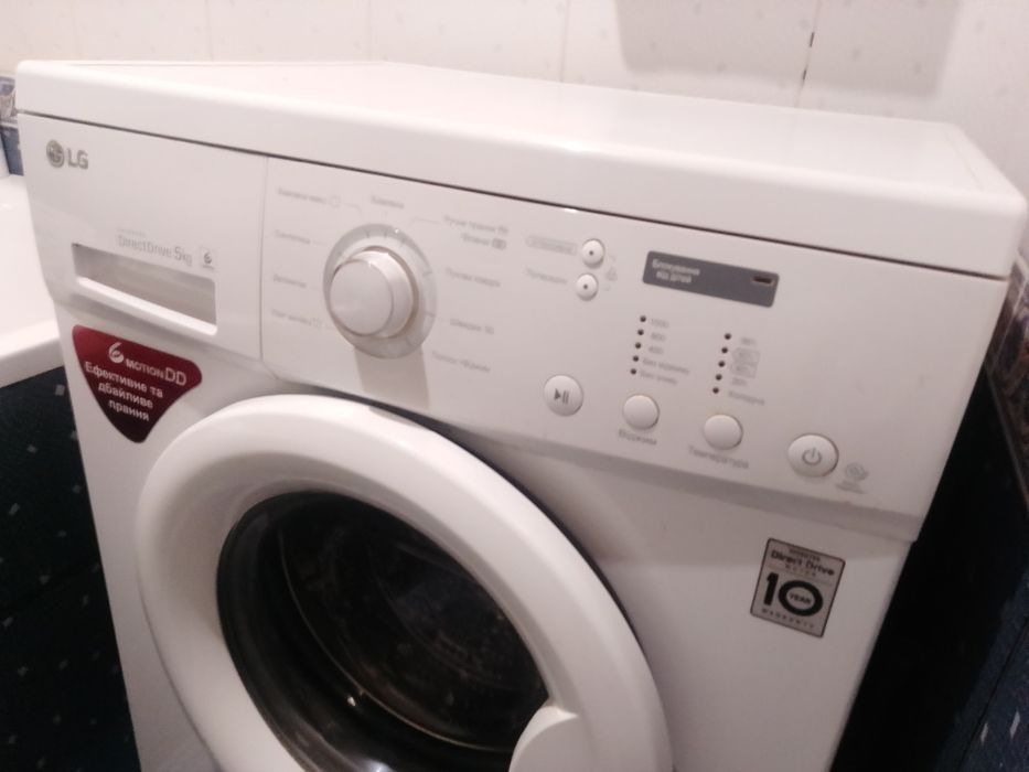 Стиральна машина автомат 5 кг LG