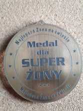 Medal okolicznościowy Dla Super Zony