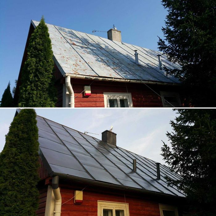 Mycie Dachów, Mycie Kostki, Mycie Elewacji, Malowanie Dachów  Warszawa