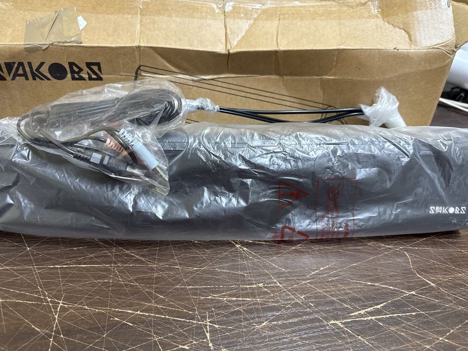 Głośniki komputerowe, SAKOBS 12 W PC Soundbar, stereo zasilanie USB