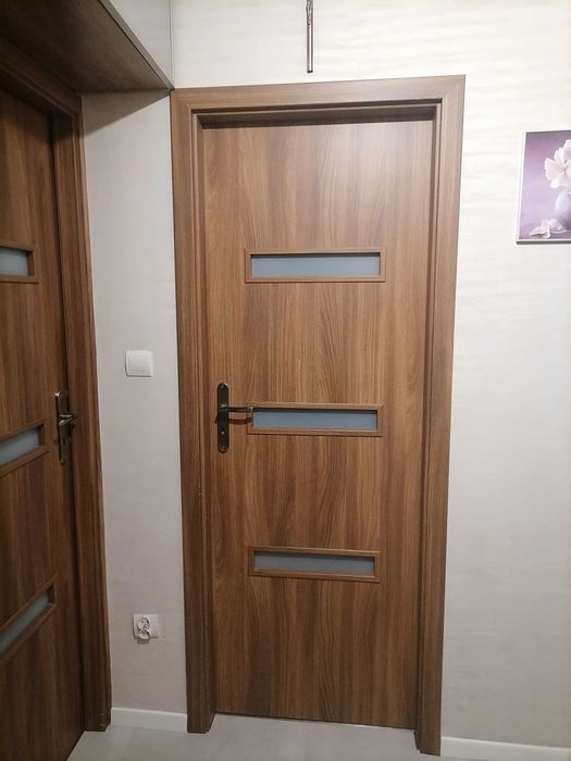 DrzwI wewnętrzne - kolor akacja.