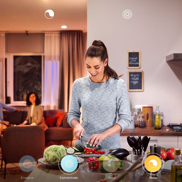 Candeeiro Philips Cher Hue LED BLUETOOTH