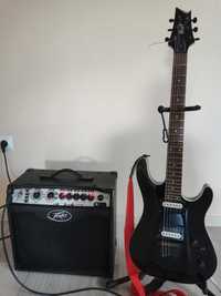 Gitara elektryczna Cort KX5 + Piecyk Peavey Vypyr VIP 1