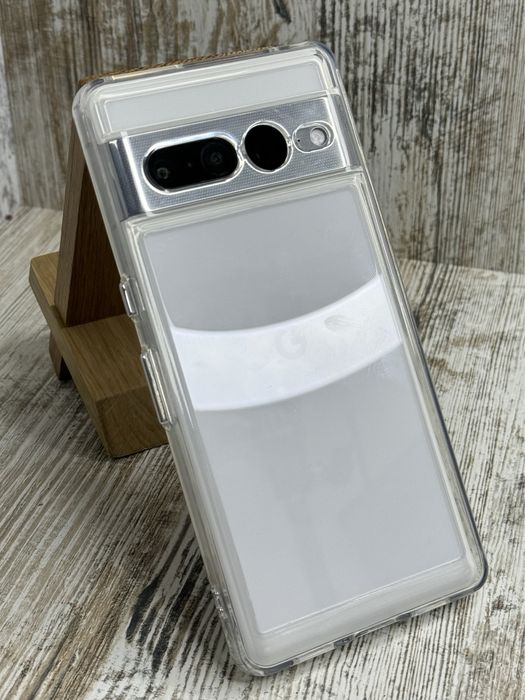 Чехол прозрачный на Google Pixel 7 Pro. Чохол