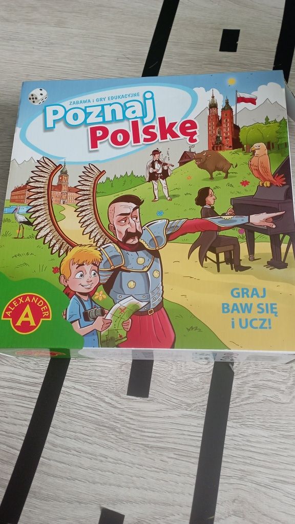 Gra planszowa Poznaj Polskę