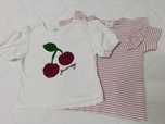 T-shirt 2 szt + dodatkowe ubranka