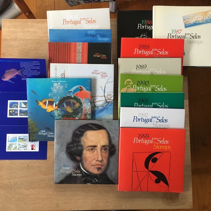 14 Livros Portugal em Sêlos