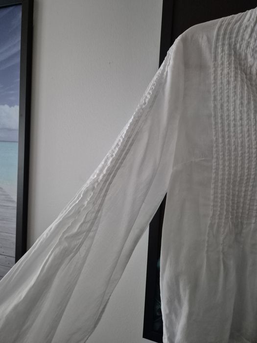 Przepiękna biała koszula bawełniana 100% s m l