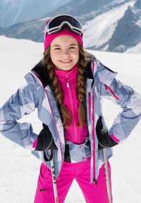 Kurtka narciarska REIMA TEC+ Frost szara rozmiar 152 dziewczęca 12 lat
