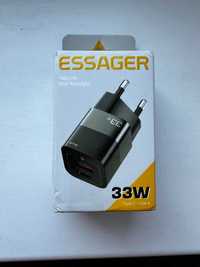 Зарядное устройство блочек Essager  GaN 33W