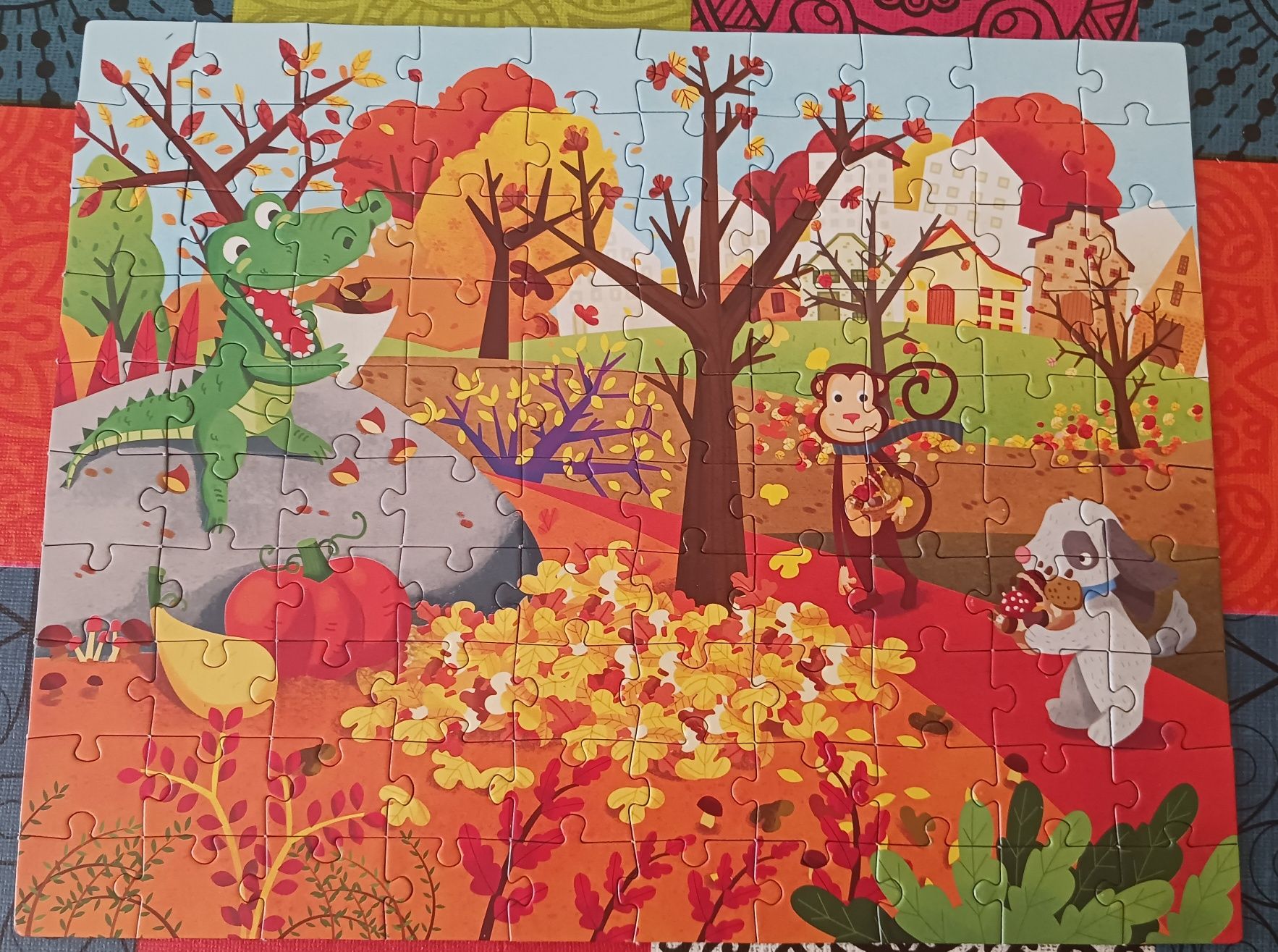 Conjunto de 4 puzzles progressivos