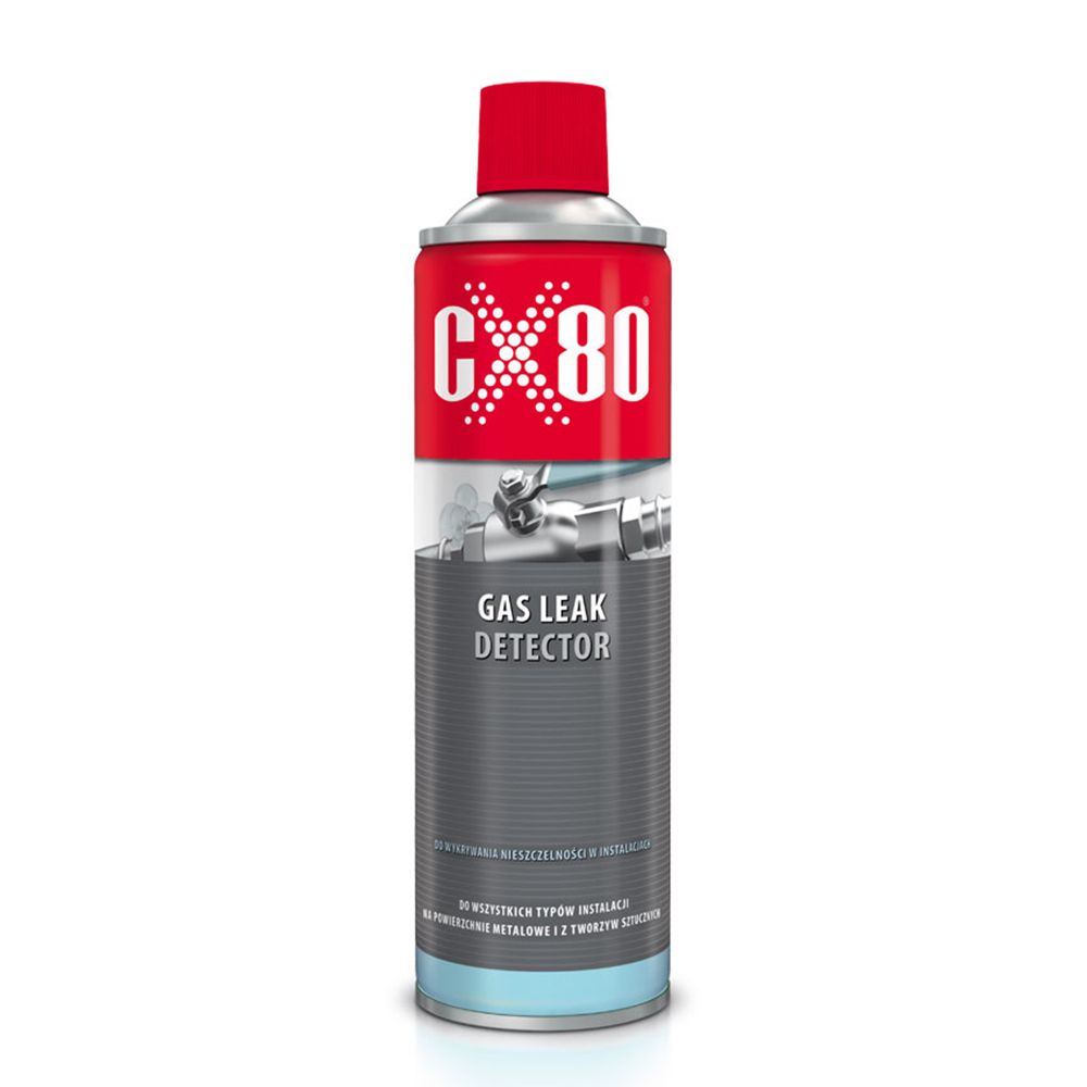 CX80 Gas Leak Detector 500ml spray do wykrywania nieszczelności