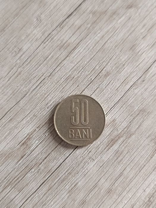 Moneta obiegowa 50 Bani Rumunia Romania 2024 Lej Rzeszów