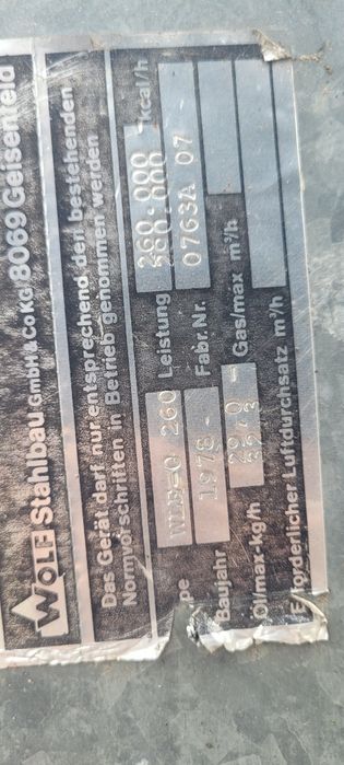 Piec do suszarni zboża kukurydzy Neuero kongskilde wymiennik ciepła