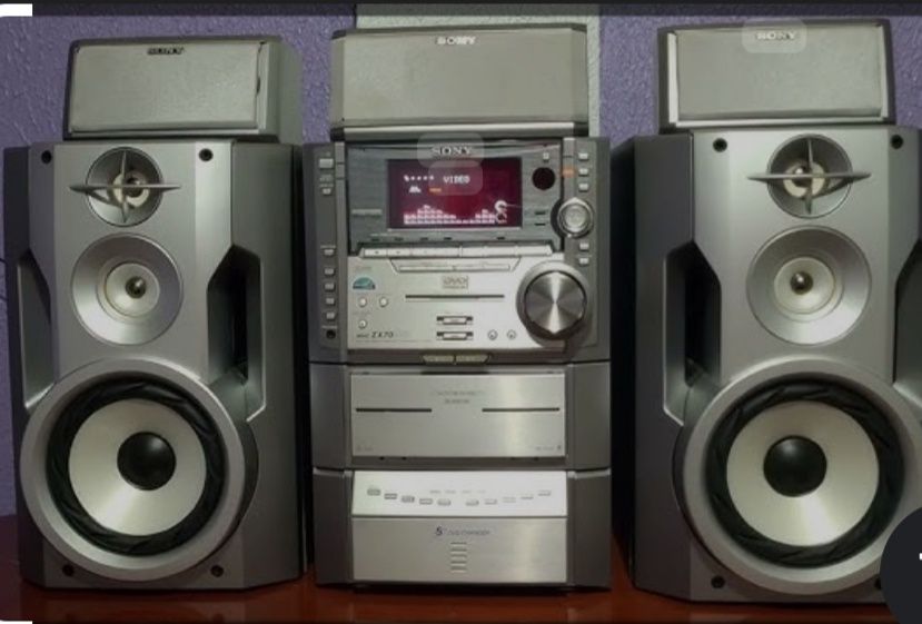 Aparelhagem Sony MHC-ZX70 DVD