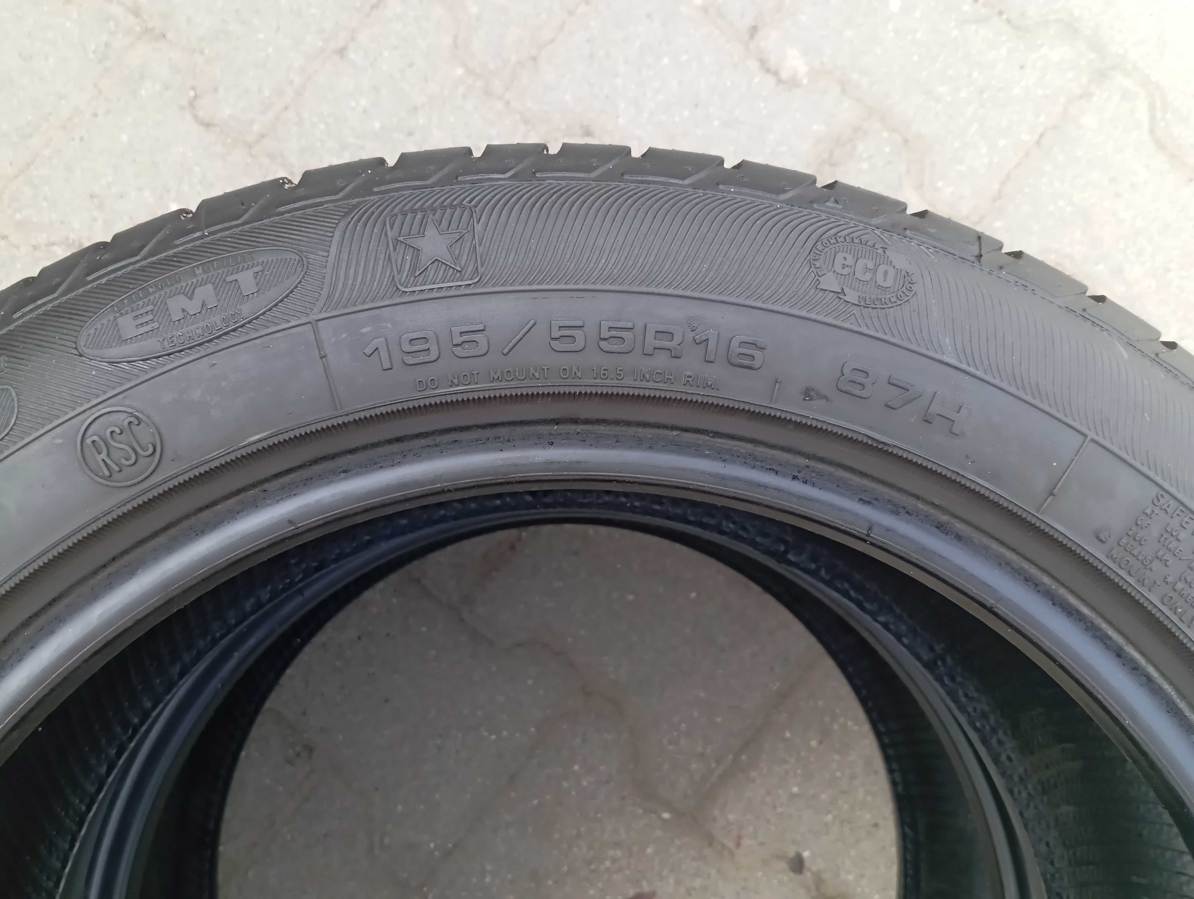 2szt lato goodYear eagle 195/55/16 RSC gumy 6-6,5mm