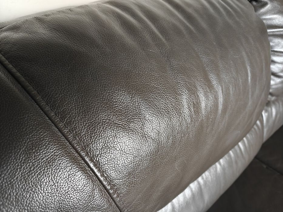 Sofa skórzana z funkcją spania 2 osobowa
