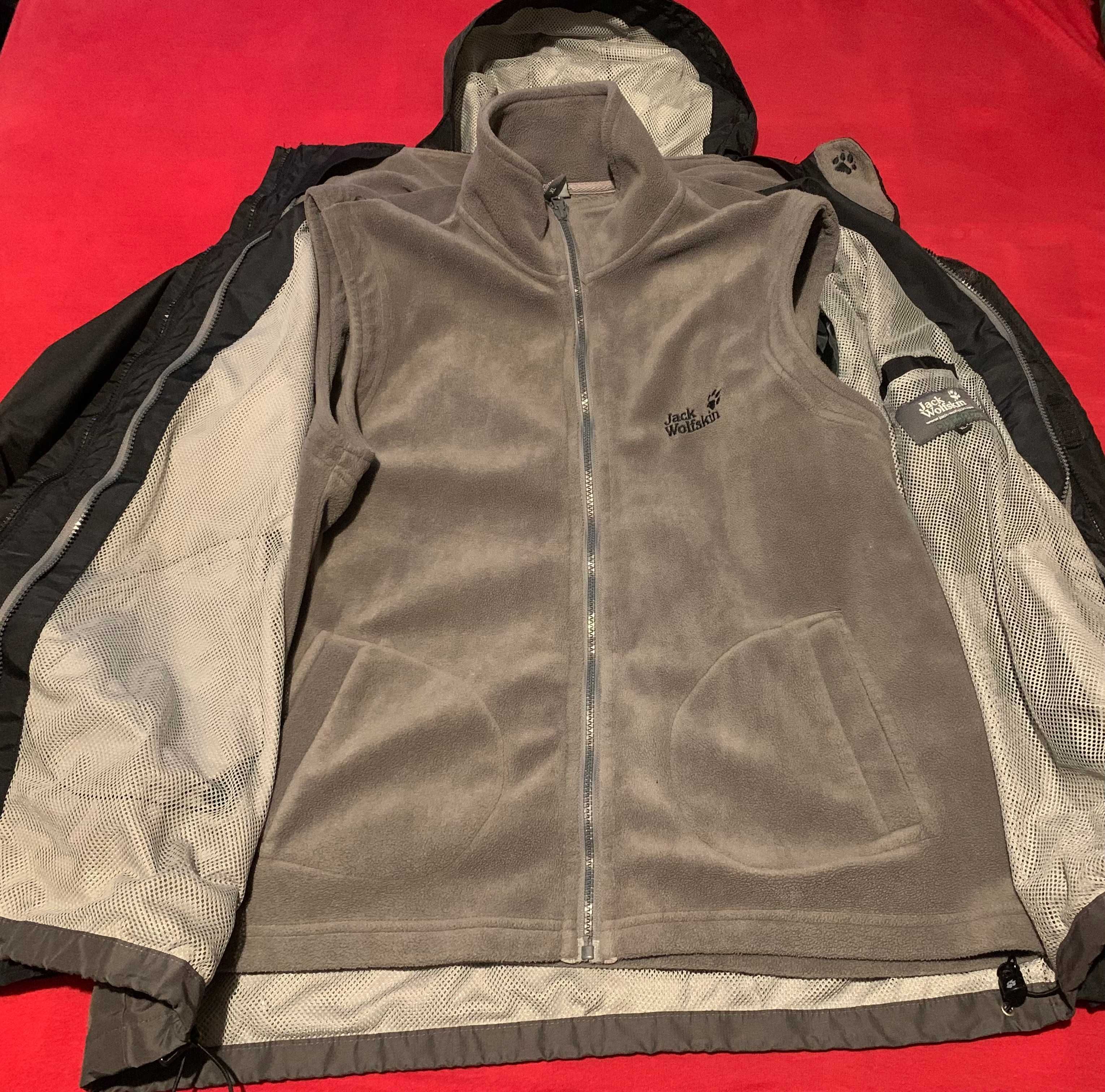 Мембранная куртка 3в1 Jack Wolfskin p.XL в идеале