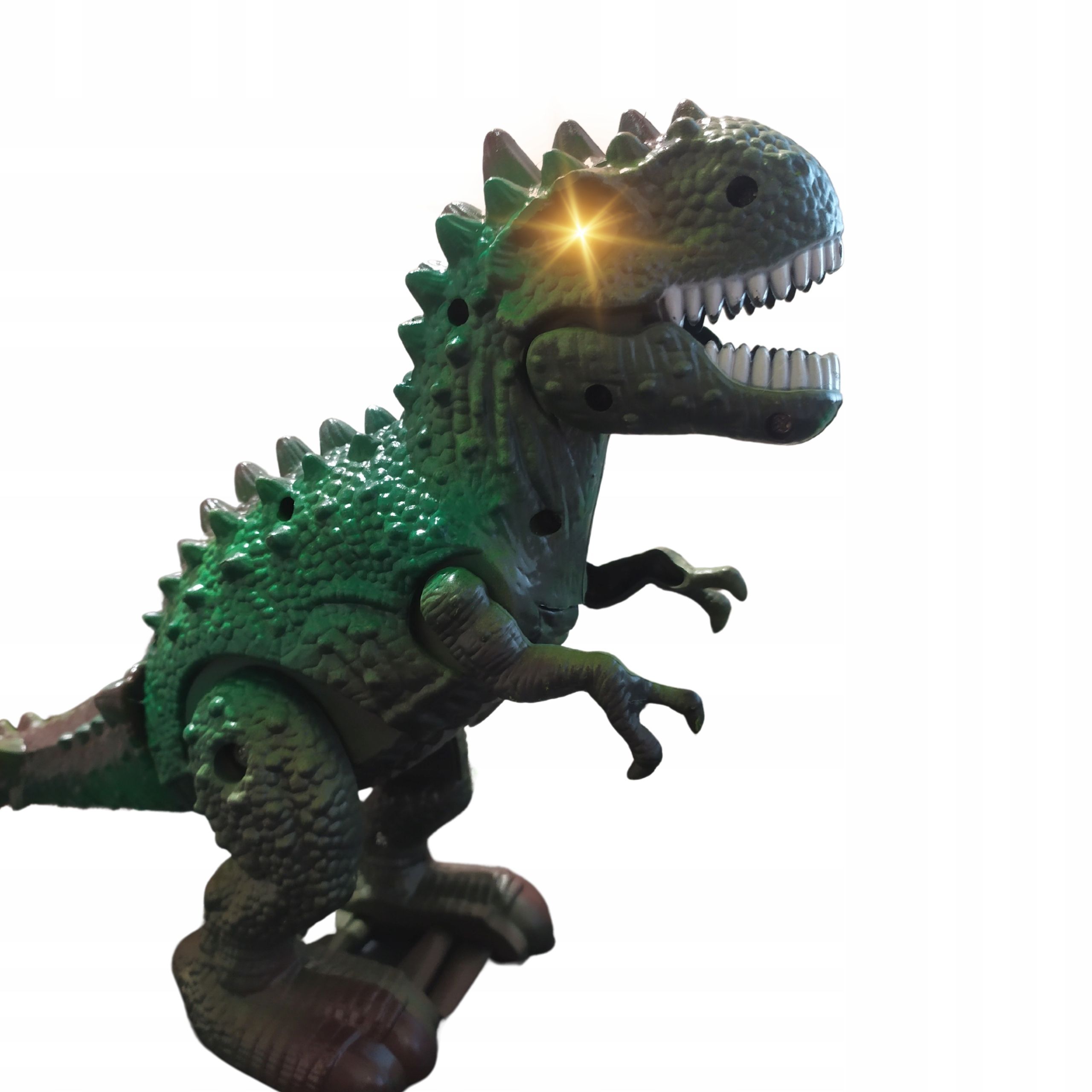 Mega Dinozaur Zwierzątko Chodzi Gra Świeci Interaktywny Zabawka
