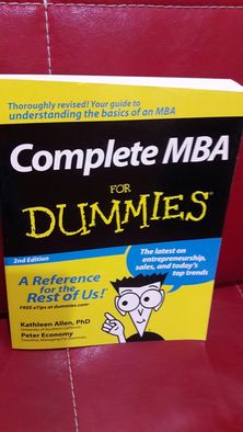 complete MBA for dummies