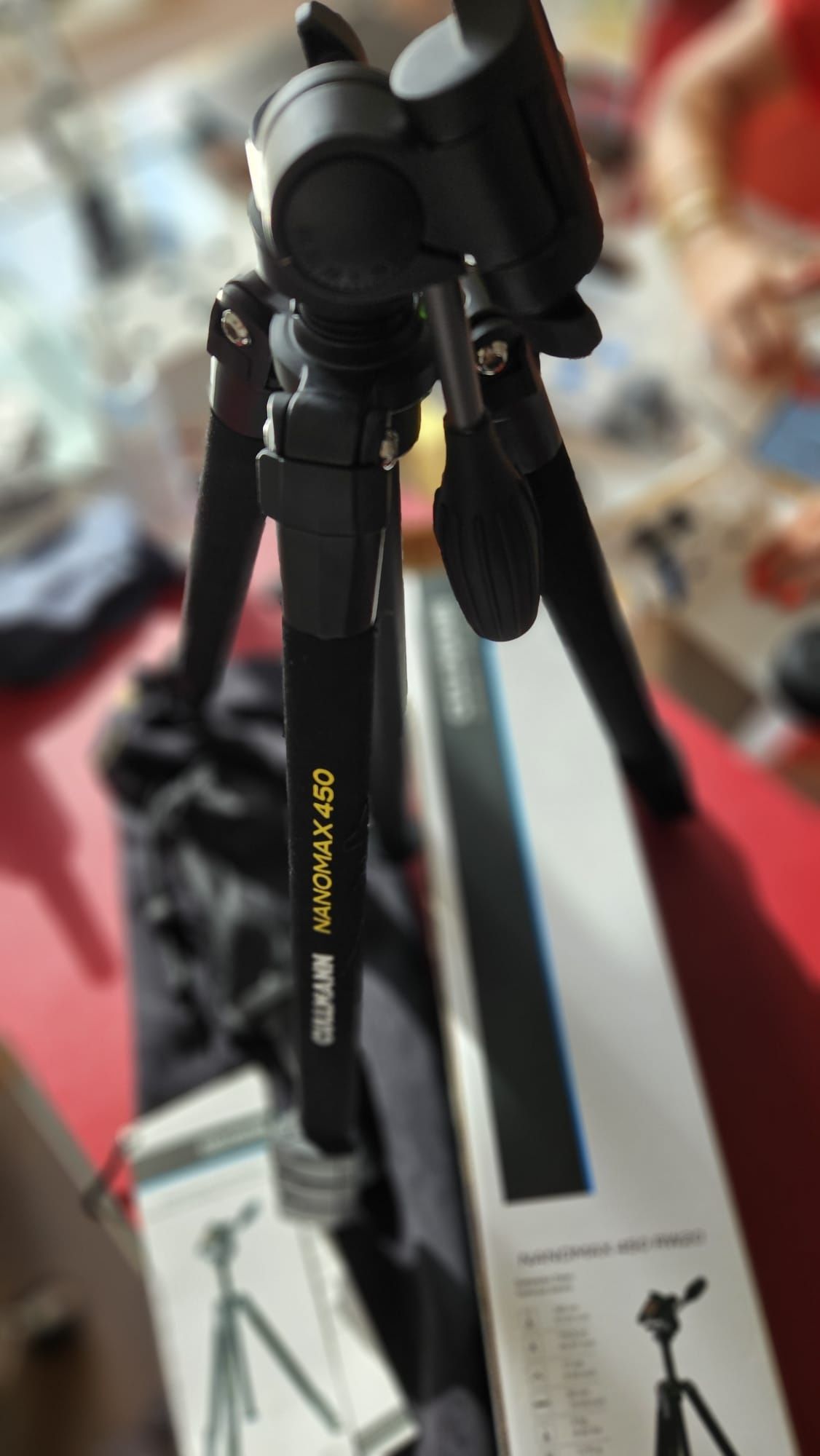 Tripé Cullman Nanomax 450 RW20