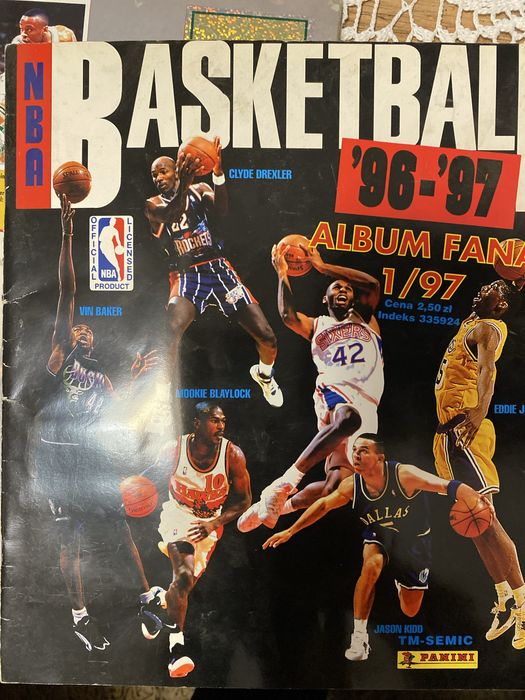 Album Basketball ’96 - ’97, 95-96,  Upperdeck 96-97