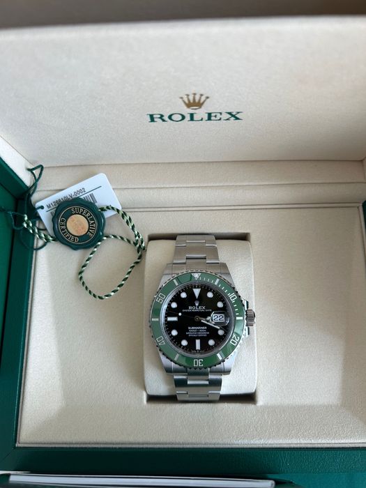 Rolex Submariner zielony Nowy 126610LV