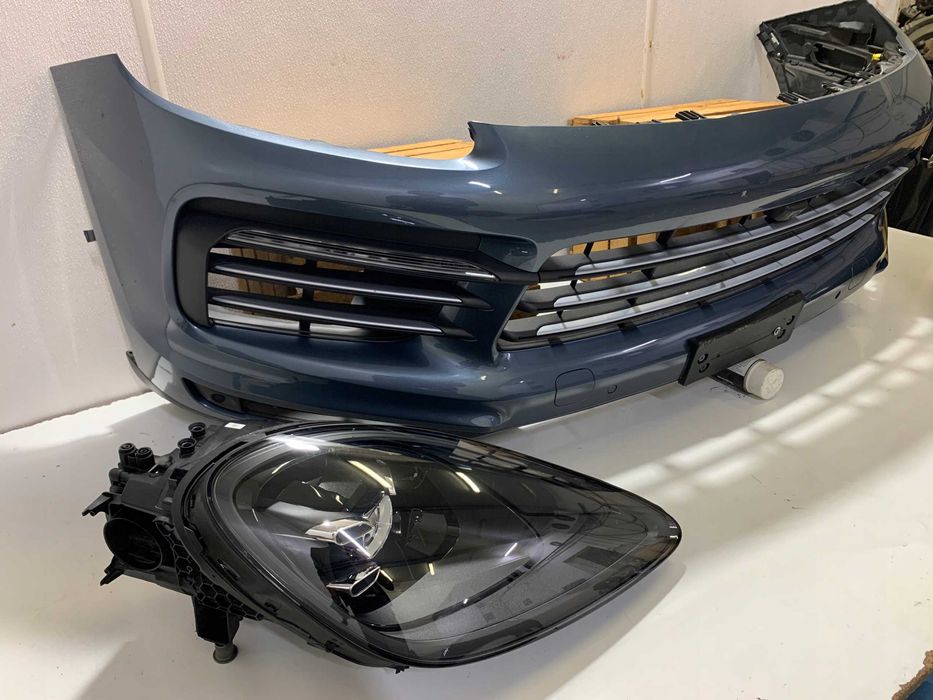 ТОП! Бампер передний Porsche Cayenne 9Y GTS, Бампер Порш Кайен