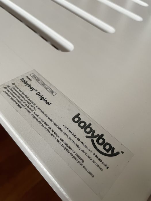 Berço evolutivo Babybay Original Branco