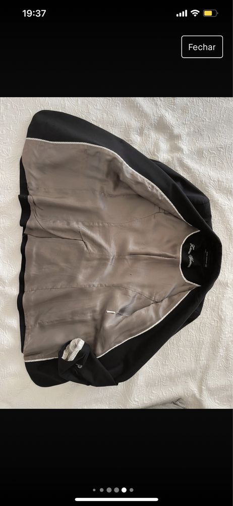 Blazer preto zara woman M