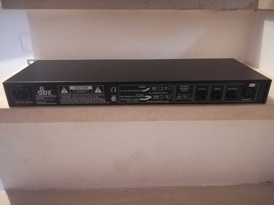DBX 286 S - Processador de microfone e linha