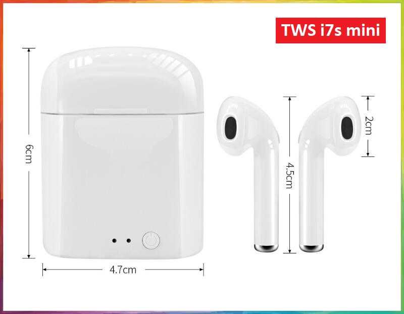 Безпровідні навушники TWS i7s та TWS i7s mini