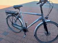 Sprzedam rower elektryczny trekkingowy Bikkel.