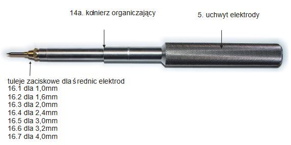 Szlifierka, ostrzałka do elektrod wolframowych - Neutrix WAG 40 -10%