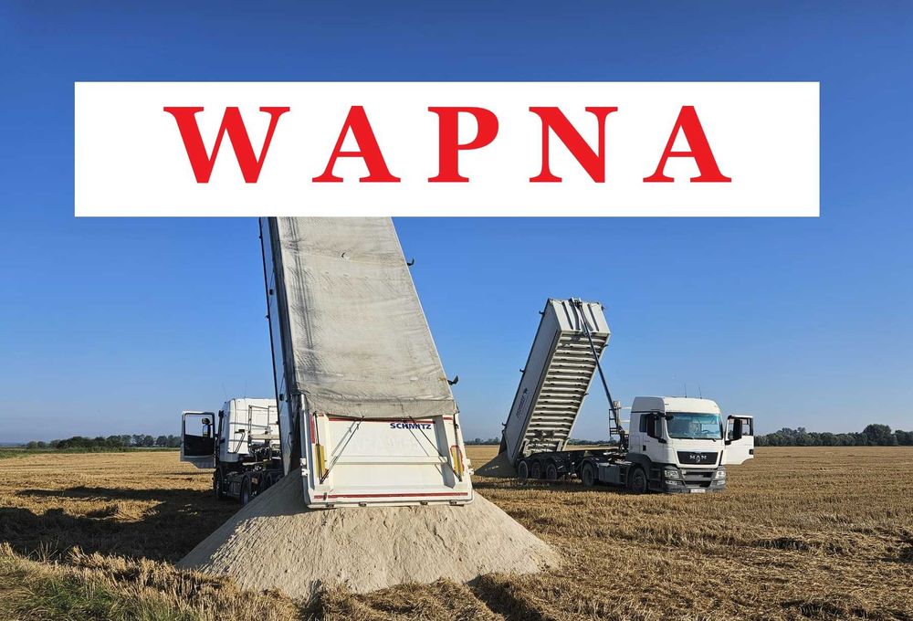 Wapno Nawozowe Węglanowe, Magnezowe, Kreda - na Obfite Plony - ATESTY!
