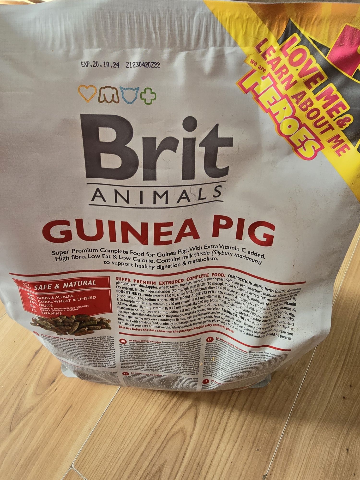 Brit guinea pig karma dla świnek morskich