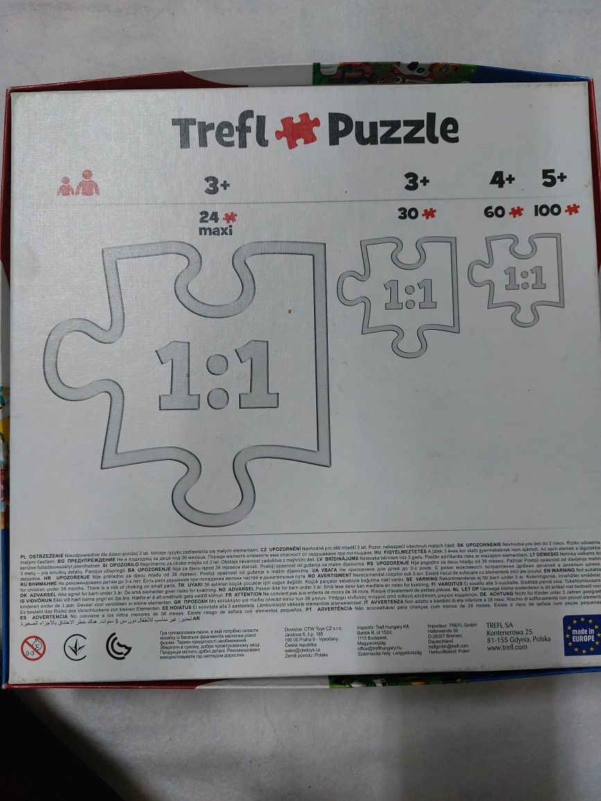 Puzzle 4 w 1 Psi patrol trefl
