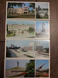 Открытка набор открыток Серия города СССР Черкассы 1986 г. Черкаси