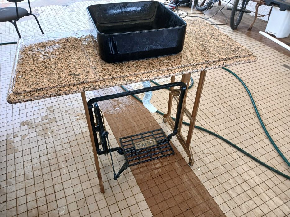 Lavatorio com pedra mármore