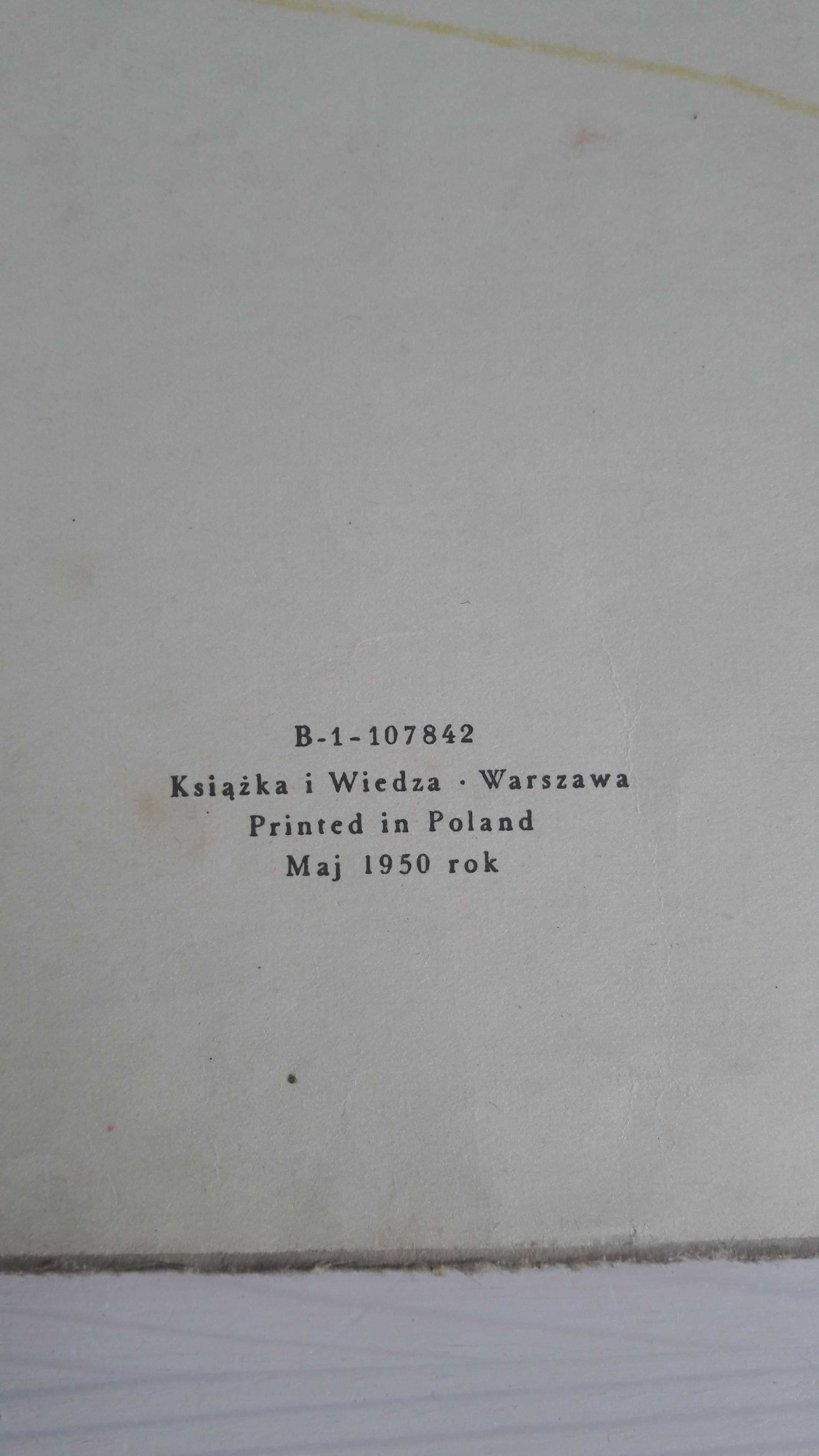 Książka bajka Lokomotywa 1950r.