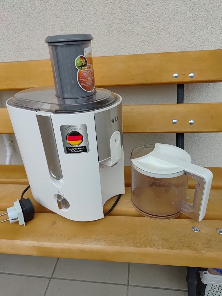 Sokowirówka Braun J500 biała