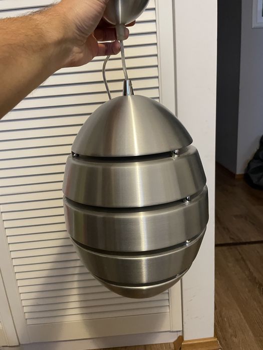 Lampa wisząca ul srebrna
